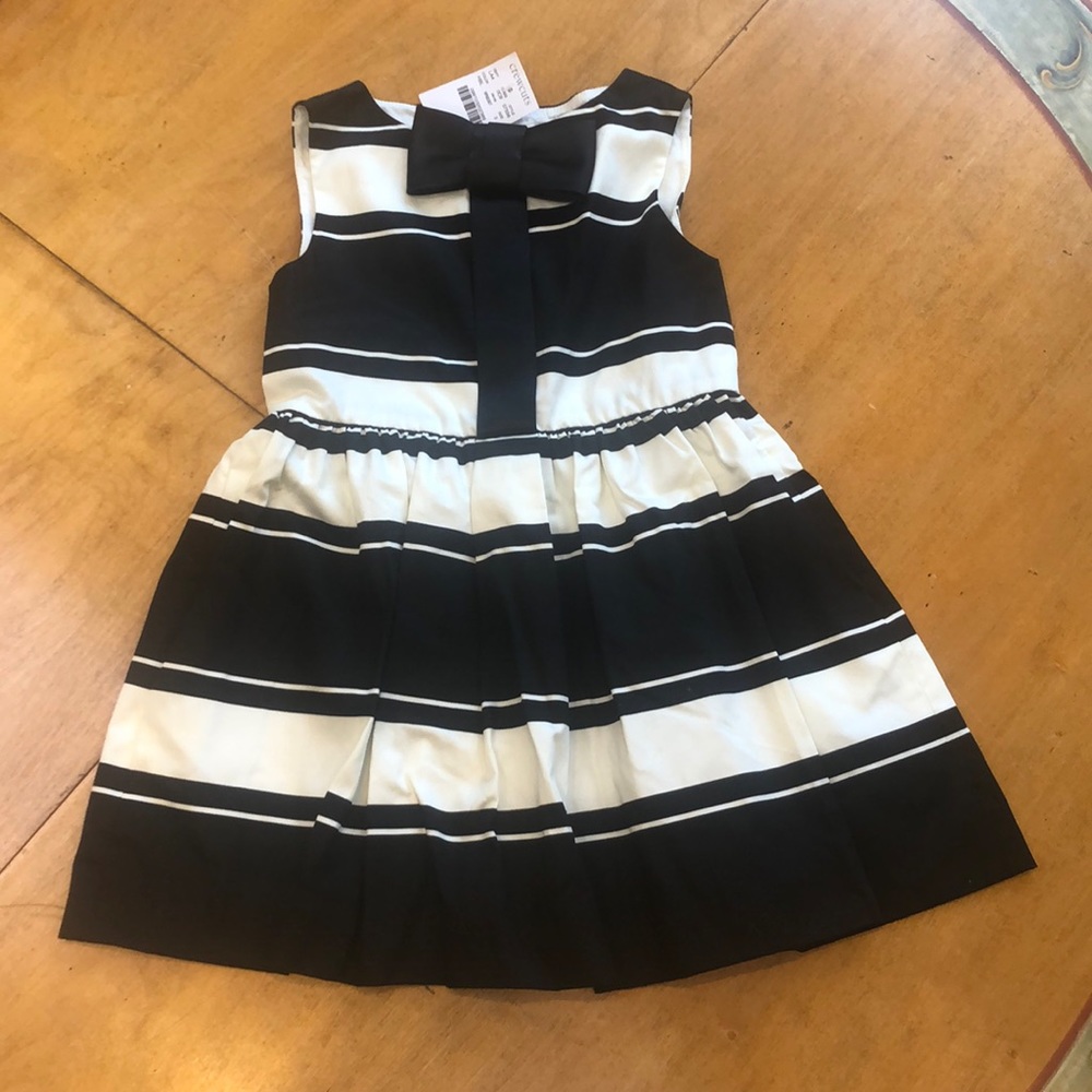 Crewcuts Girls 3T Festive Bow-Tie Dress